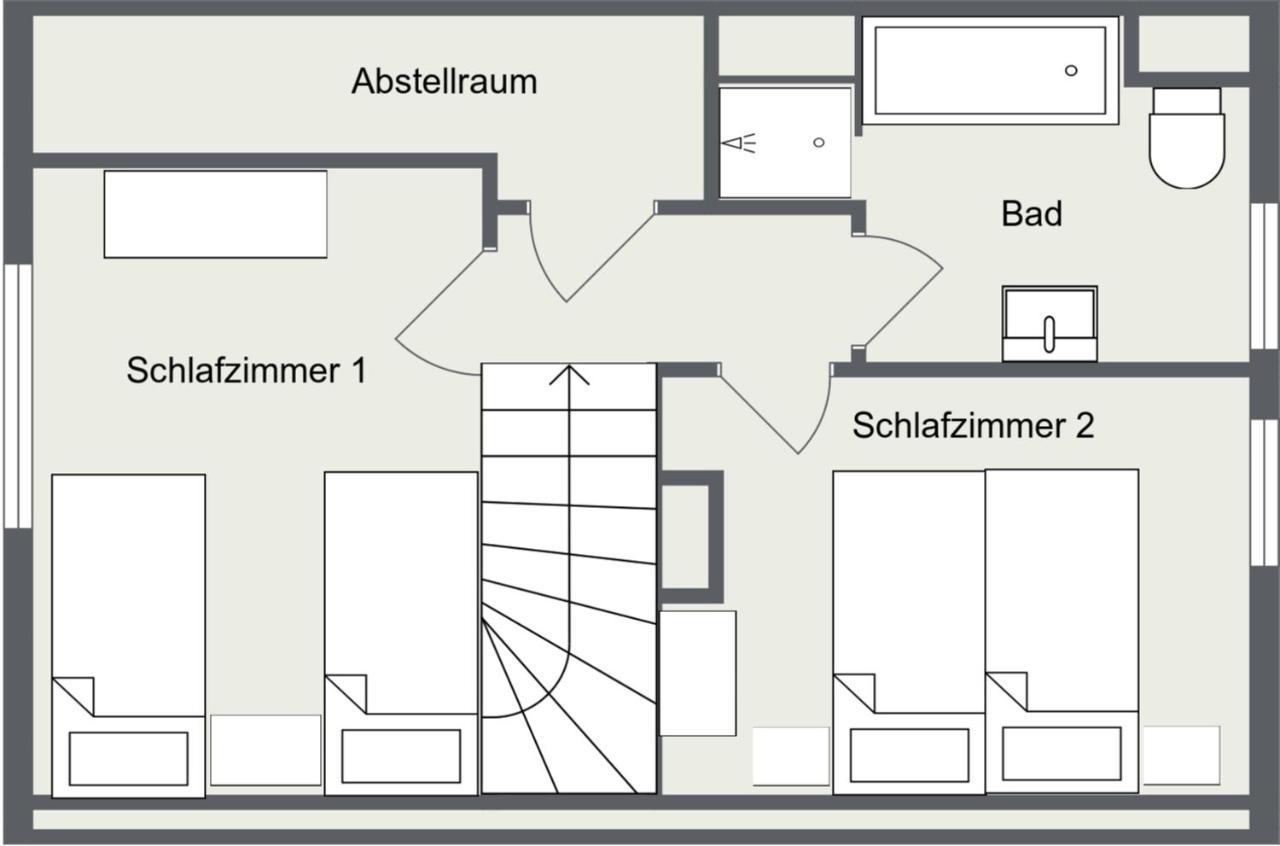 Ferienhaus Gartenstrasse Osten エクステリア 写真